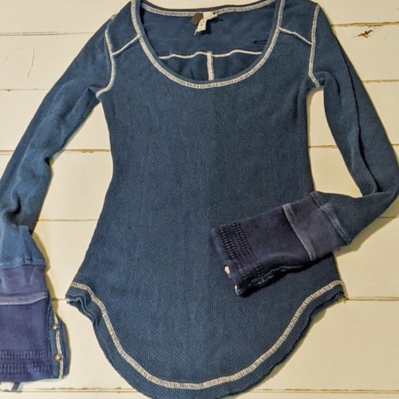 Free People Tops - Free People thermal Henley top